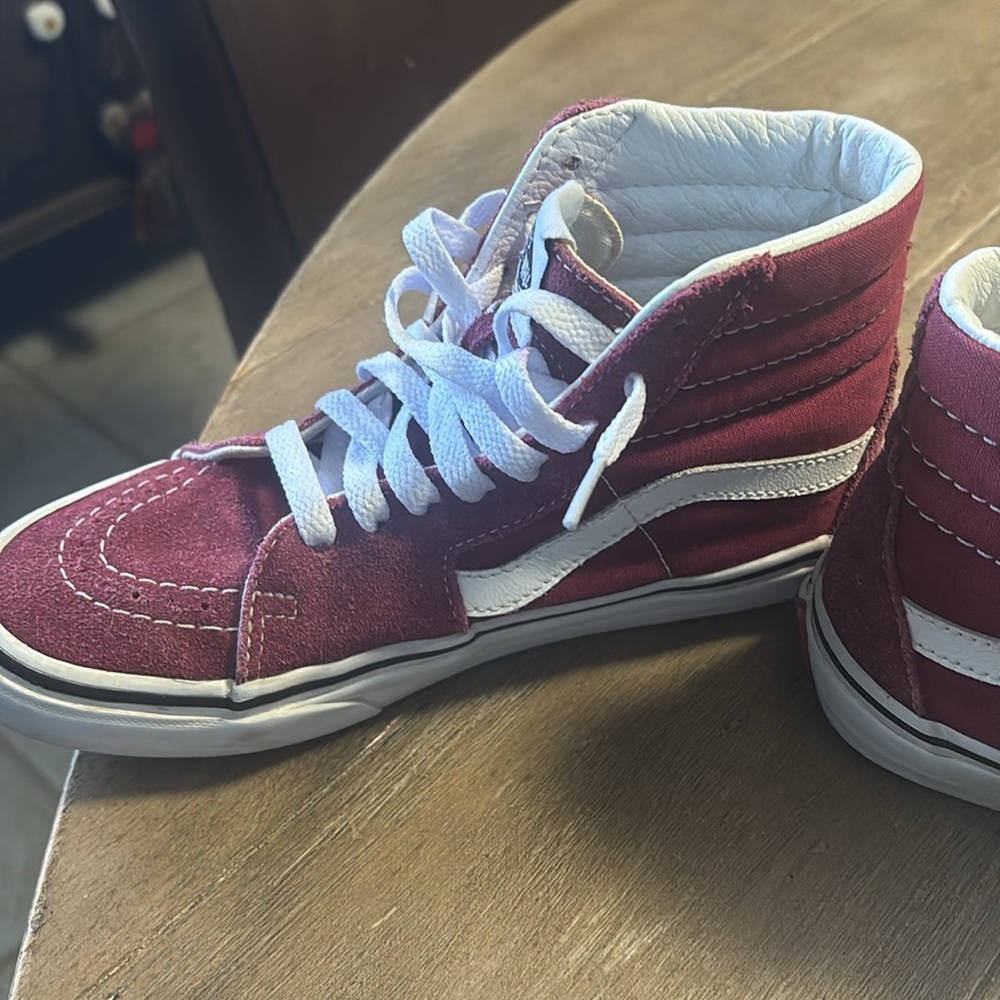 Red Vans - Picture 3 of 10